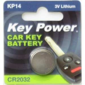 Key Power Car Key Fob Battery KP14 CR2032 3V Lithium Cell Watch